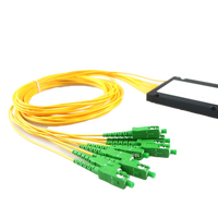 Répartiteur PLC DK ABS Box 1x16 1x32 SC UPC SC APC Monomode G657A1 pour Projets FTTX FTTH