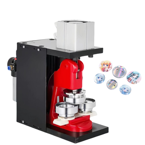 Tự động pin huy hiệu Maker nút khí nén huy hiệu Máy làm 25 32 37 44 50 56 58 75 mét vuông huy hiệu nút Máy làm - Product Image 2