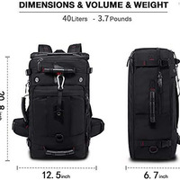 Échantillon Gratuit Sac à Dos Rétro 5 Pouces en Polyester RPET Recyclé, Pratique pour les Loisirs, Intelligent, pour Homme, avec Port de Chargement, pour Triathlon, Ordinateur Portable et Activités de Plein Air