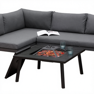 โรงงานผลิตโดยตรง ส่งออกต่างประเทศ ยุโรป อเมริกา <span class=keywords><strong>เตา</strong></span>บาร์บีคิวอเนกประสงค์ 3-in-1 <span class=keywords><strong>เตา</strong></span>ไฟ <span class=keywords><strong>เตา</strong></span>ปิ้งย่างแบบใช้ฟืน - Product Image 1