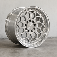 Nouvelles jantes de camion en aluminium forgé Road Off Silver Super Single 8x170/165.1/180 & 22x12-26x16 pour Chevy 1500/2500 F150/F250 GMC