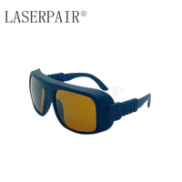 Lunettes de sécurité laser certifiées CE OD5 + Lunettes de protection des yeux pour machine de détatouage laser Q-Switched