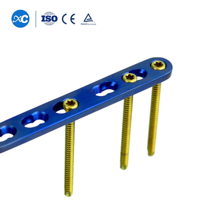 Pelat Pengunci Rekonstruksi Veteriner Titanium Tipe AO ALPS Berbagai Ukuran 2.0/2.4/2.7/3.5 mm untuk Implan Bedah Ortopedi Hewan - Product Image 5