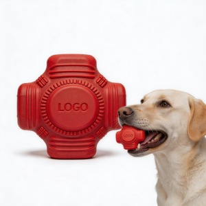 Jouet à mâcher indestructible personnalisé pour <span class=keywords><strong>chien</strong></span>, jouet durable pour chiens agressifs, sûr, non toxique, en caoutchouc naturel - Product Image 1