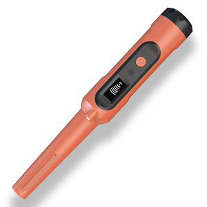 Metal Detector Locator Pinpointer 245mm Length Orange ABS Plastic With Display For Treasure Hunting Adult Use - Product Image 1