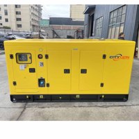Générateur diesel silencieux 125 KVA 3 phases 100 KW cadre ouvert avec démarrage à distance fréquence 60Hz Options ATS tension nominale 230V/480V