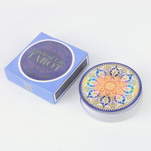 Oracle Goddess Cats Custom <span class=keywords><strong>Tarot</strong></span> Deck Anime Guidance of Fate Material de papel para jugar a juegos Personzed Logo Print - Product Image 1