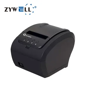 Stampante termica portatile ZYWELL da 80mm senza inchiostro 307Q stampante per biglietti con sistema di gestione delle code da 3 pollici