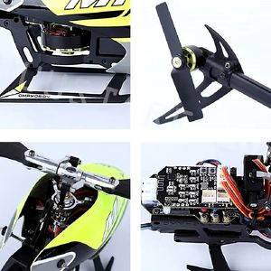 Helicóptero RC <span class=keywords><strong>OMPHOBBY</strong></span> M1 290mm 6CH 3D sin Flybar con Motor Dual Brushless de Accionamiento Directo y Controlador de Vuelo para FUTABA FXB - Product Image 6