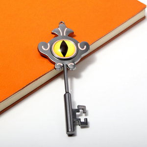 Intera vendita gufo casa Amity chiave magica a forma di ciondolo in metallo accessori Cosplay portachiavi - Product Image 3