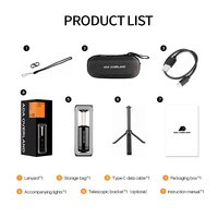 Lampu Camping Rechargeable ADA OVERLAND, LED Portabel Tahan Air IP65, Lampu Tenda untuk Camping Outdoor OEM