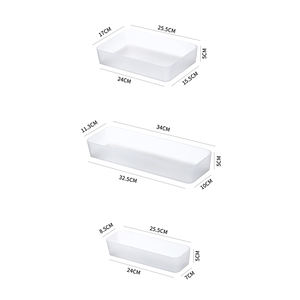 Japanse Stijl Keuken Kast Lade Organizer <span class=keywords><strong>Box</strong></span> Bestek Plastic Opbergdoos Cosmetische Sieraden Opbergdoos - Product Image 6