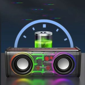 High Quality Portable V8 Mini Wireless Speaker <b>Waterproof</b> Outdoor Sports Audio <b>Player</b> 10W Output Karaoke Home Box - Product Image 4