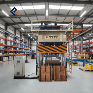 เครื่องอัดพาเลทขี้เลื่อยแบบกดร้อน Palletmach เครื่องอัดพาเลทไม้ ราคาเครื่องอัดพาเลทไม้ - Product Image 1
