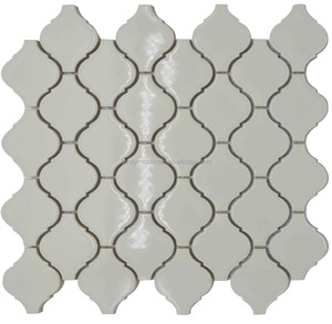 De cerámica <span class=keywords><strong>hexagonal</strong></span> patrón negro blanco gris baldosas de diseño de arte de la pared murales patrón - Product Image 1