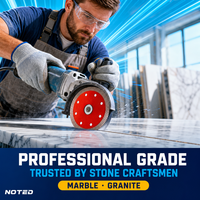 Disque diamanté ultra-mince OEM pour scie à carrelage humide, idéal pour la coupe de céramique, porcelaine et marbre, pour une utilisation continue