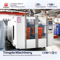 Machine de soufflage par extrusion entièrement automatique pour la fabrication de pots à eau bicolores, bouilloires en plastique HDPE et seaux de toilette