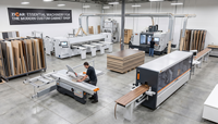 Scie à Table Coulissante Multifonctionnelle ZICAR pour Découpe Précise de Bois et MDF, Scie à Panneaux Automatique pour Contreplaqué et Panneaux MDF, à Vendre