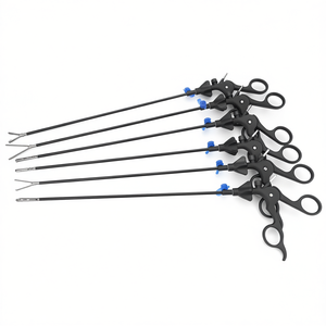 Juego de laparoscopia reutilizable de 8 piezas, fórceps laparoscópicos quirúrgicos de acero inoxidable, cirugía Abdominal, instrumentos médicos autoclavables - Product Image 1