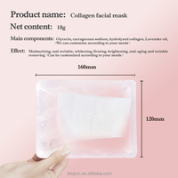 Produits de Beauté Personnalisés Masque Facial au Collagène Lumineux Coréen Soin de la Peau OEM ODM