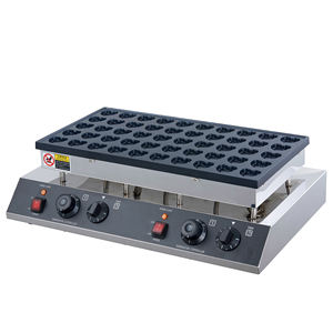 تخصيص شعار جديد آلة وجبات خفيفة 50 ثقوب الحب على شكل البسيطة فطيرة صانع Poffertjes الشواية Stroopwafel صنع آلة - Product Image 3