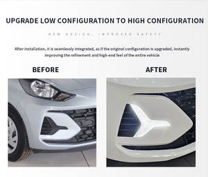 WINAUTO Nuevas Luces LED de Circulación Diurna para Hyundai Aura y <span class=keywords><strong>Grand</strong></span> <span class=keywords><strong>I10</strong></span> Sedan 2024, 12V, Conexión Directa, Certificación CE y RoHS - Product Image 6