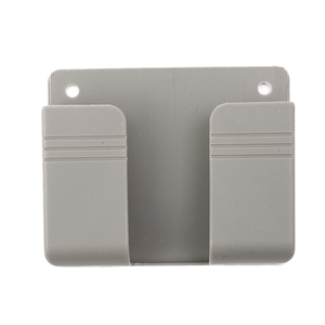 Double-Tier <b>Plastic</b> Remote Control Storage <b>Box</b> Metal Mobile Phone Wall-Mounted Charging Bracket Storage Holders Racks - Product Image 1