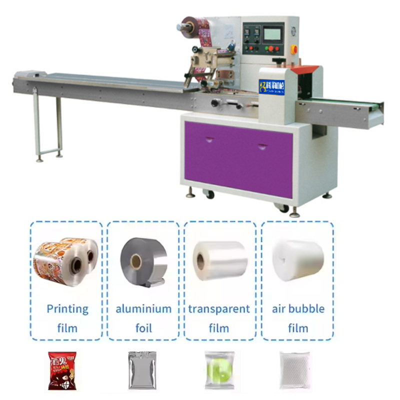 Fully Automatic Youxia Electric PLC Controlled Motor Plastic Cartons Packaging Machine for Food 220V Easy to Operate