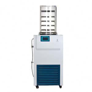 Machine de lyophilisation industrielle verticale, mini, entièrement en acier inoxydable, utilisée dans les domaines biochimiques et alimentaires - Product Image 2