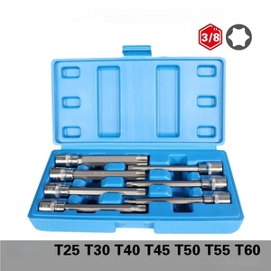 Jeu de clés à <span class=keywords><strong>douille</strong></span> hexagonales de <span class=keywords><strong>3</strong></span>/<span class=keywords><strong>8</strong></span> pouce pour la réparation automobile/voiture et l'utilisation domestique - Product Image 2