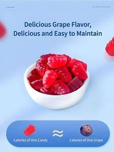 <span class=keywords><strong>Caramelle</strong></span> Gommose OEM al Collagene e GABA <span class=keywords><strong>per</strong></span> il Sonno, 60 Pezzi, Bencao Yutang <span class=keywords><strong>per</strong></span> Sonno Profondo - Product Image 2