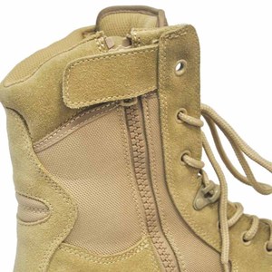 Bottes tactiques DF25 0625 personnalisées pour hommes, robustes, en daim, imperméables, pour le camping, toutes saisons, style camouflage, haute tige. - Product Image 3