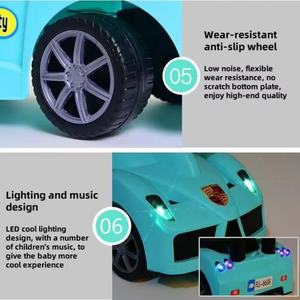 รถสไลด์เด็ก 4 ล้อ พลาสติก ABS คุณภาพดี ราคาสุดคุ้ม รับน้ำหนักได้ 50 กก. ของเล่นเสริมพัฒนาการเด็ก ผลิตจากโรงงานโดยตรง - Product Image 5