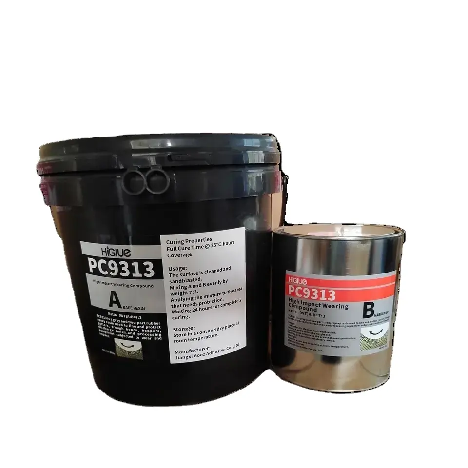 Higlue PC9313 2-Part Abrasion Resistant Ceramic 6lbs Wearing Compound