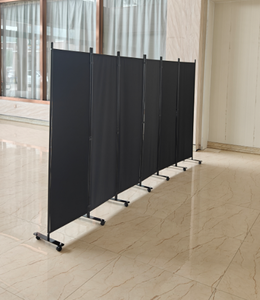 Paravent de <span class=keywords><strong>séparation</strong></span> de pièce 5,5 pieds avec roulettes verrouillables, écran de confidentialité pliable, cloison murale pour la <span class=keywords><strong>séparation</strong></span> des pièces - Product Image 3