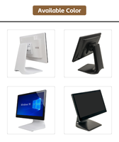 Produsen pabrik pemasok All-In-One POS Terminal 15.6/18.5/21.5 inci layar sentuh Windows11 sistem mesin kas penuh