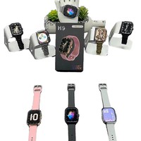 Reloj Inteligente Android H9 Pro Max, Serie IP67 Resistente al Agua, Termómetro, Brújula, Pantalla IPS, Llamadas Bluetooth, Cargador Inalámbrico, Deportivo Unisex