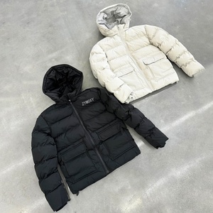 Veste d'hiver rembourrée à fermeture éclair personnalisée de haute qualité pour hommes et femmes - Product Image 1