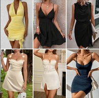 Vente en gros de nouvelles robes pour femmes de haute qualité, assorties et imprimées, pour l'été, en stock et expédiées