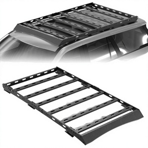 Barres de toit pleine largeur 2018-2025 pour porte-bagages Expedition, panier de rangement robuste en acier au carbone - Product Image 3