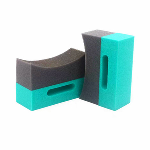 Nettoyage des pneus de voiture Tampon en <span class=keywords><strong>mousse</strong></span> de <span class=keywords><strong>polyuréthane</strong></span> Cirage des pneus Revêtement en céramique <span class=keywords><strong>Applicateur</strong></span> EVA - Product Image 2