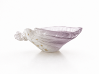 Porte-bougie en verre soufflé à la main, support de bougie chauffe-plat en forme de coquillage côtier pour la décoration de table de maison de plage