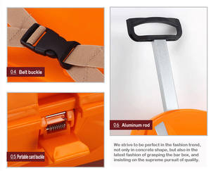 18 Inches Kids Luggages in High Quality PP Material, Attractive Car Shape School and Travel <strong>Suitcase</strong> - Product Image 3