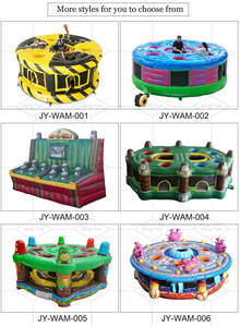 Jeu de Frappeur de Taupes Gonflable Commercial pour 10 Joueurs, Jeu de Carnaval Interactif pour Enfants et Adultes - Product Image 5