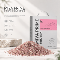 Litière pour chat à base de bentonite sodique, agglomération rapide, faible poussière, contrôle des odeurs, hautement absorbante, OEM ODM, vente en gros
