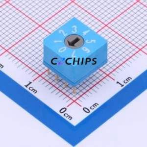 EDR-08 Rotary Encoder Through hole Component (THT),10x10mm Switch - Product Image 1