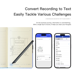 Nuevo producto, cuadernos Ai Smart Journal con Smart Pen, traducción de idiomas, imágenes de efectos de generación de pintura AI - Product Image 4