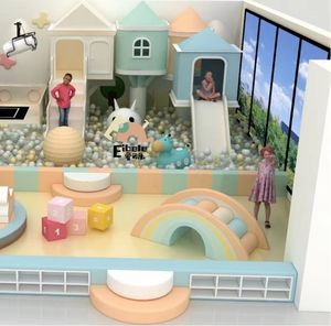 Eibele Mobilier préscolaire au meilleur prix pour centre commercial Aire de jeux pour enfants Équipement de jeu doux Jouets à balles à vendre Aire de jeux intérieure - Product Image 3