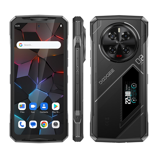 DOOGEE V40 PRO 6.78 Inch Big Screen 8680mAh 200MP Camera 512GB Dual Mini SIM Card NFC Android 5G Phone Rugged Smartphone