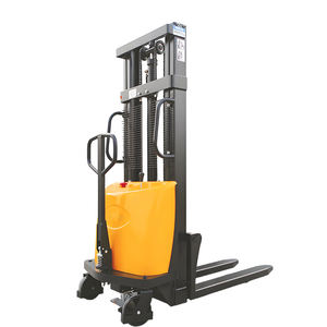 Nuevo apilador de palés de elevación semieléctrico con horquillas de elevación ajustables Walkie tipo 1.5ton - Product Image 1